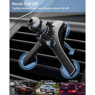 Untoom ที่วางโทรศัพท์ในรถยนต์ แบบแม่เหล็ก หัวบอล 17 มม.