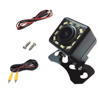 กล้องมองหลังรถยนต์ 4 LED 8LED 12LED มองเห็นที่มืด กันน้ํา