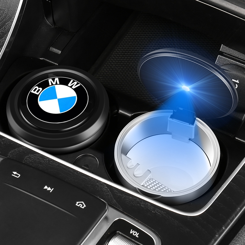 ที่เขี่ยบุหรี่ พร้อมไฟ สําหรับ BMW Car Ashtray X1X2X3X4X5X6X7 F20 F25 F34 F301 Series 3 Series 5 Ser