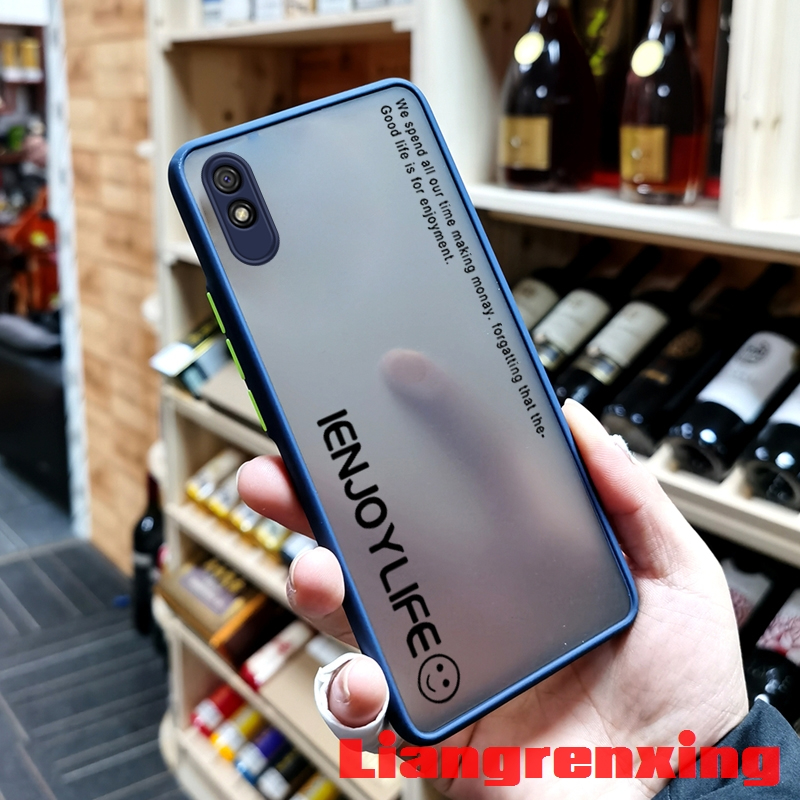 เคส redmi 9a xiaomi redmi 9 เคสโทรศัพท์ ฝ้า ใส เคสแข็ง เคสกันกระแทก ดีไซน์ใหม่ FGZM01