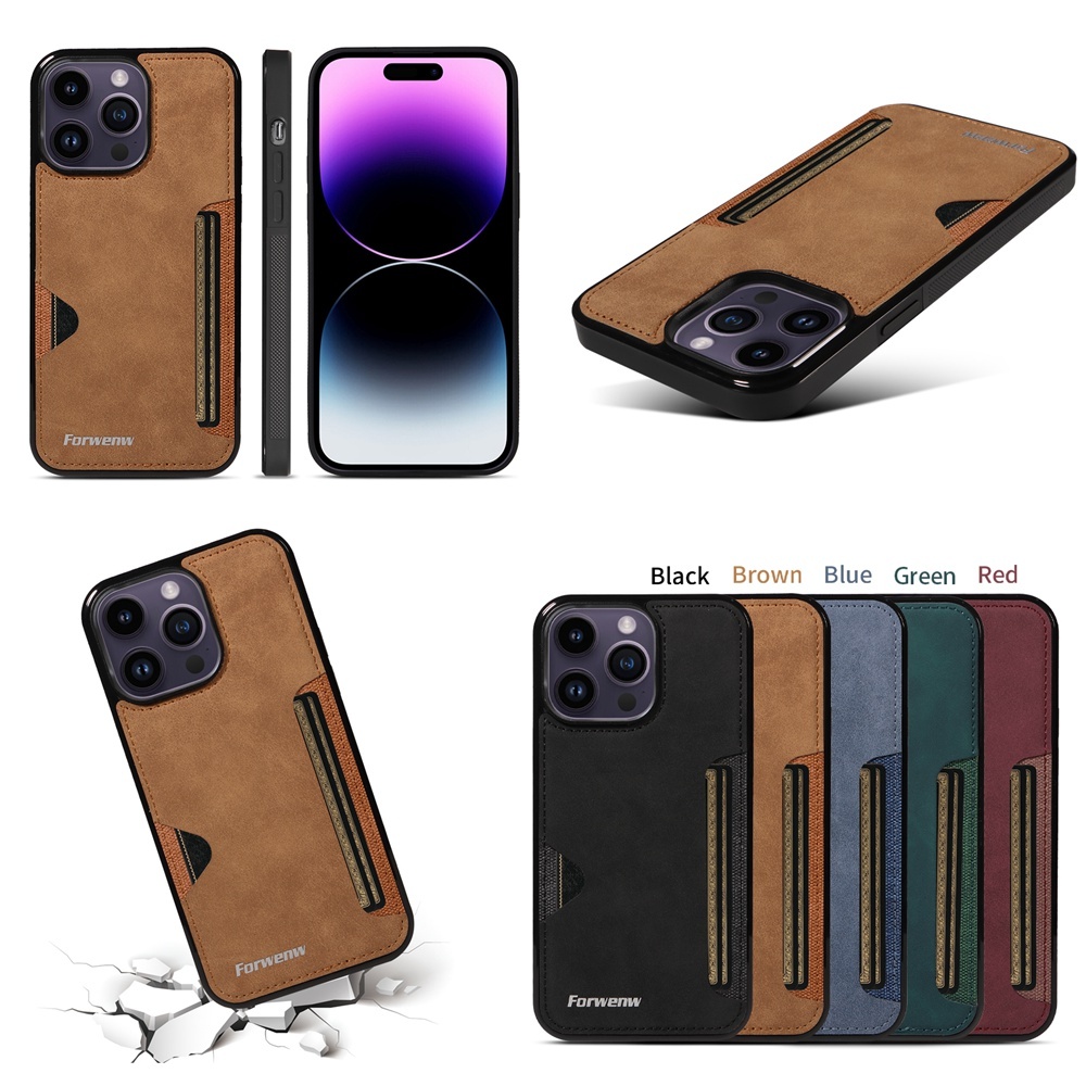 Ultra Thin Slim Card Slot ฝาหลังสําหรับ iPhone XS 11 12 13 14 15 16 17 Pro Max กรณีแฟชั่นผู้ถือบัตรธุรกิจ 14 15 16 Plus 17 Air Cover