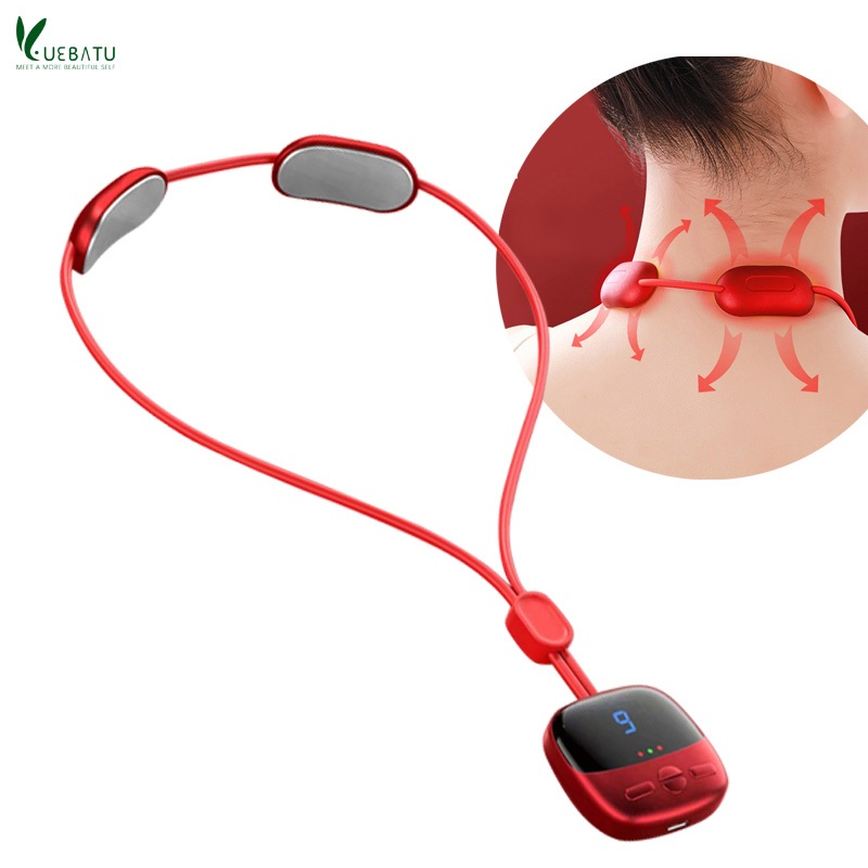 คอ นวด ไฟฟ้า เครื่องนวดคอไฟฟ้า 9 เกียร์ แบบชาร์จไฟได้ เพื่อสุขภาพ