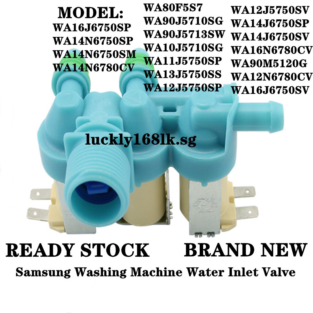 วาล์วน้ําล้างเข้าเครื่อง DC62-00266E/H WA13J5750SS WA10J5710SG WA16J6750SP Mla9