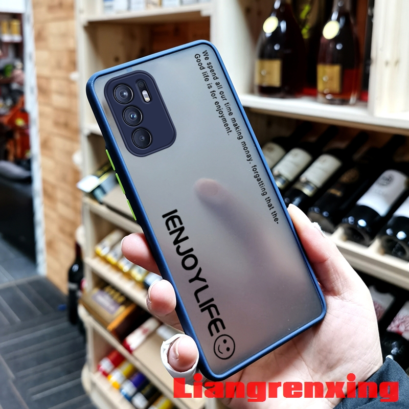 เคสโทรศัพท์มือถือแบบแข็ง ใส กันกระแทก สําหรับ oppo reno 6 5g a16 reno 6z 5g reno6 z 5g FGZM01
