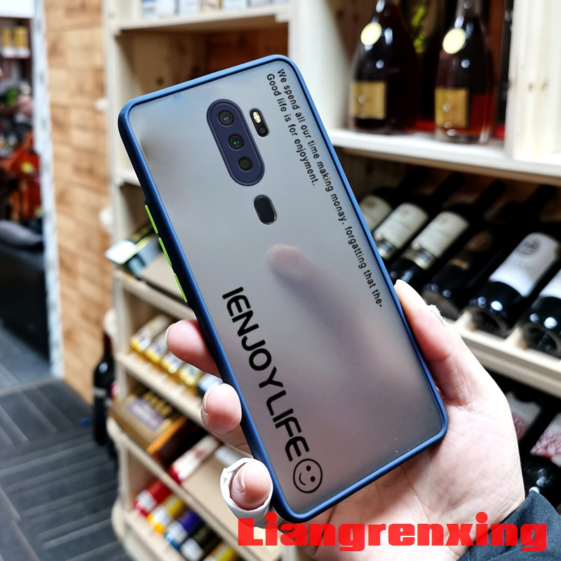 เคส oppo A5 2020 oppo a9 2020 เคสโทรศัพท์ แบบแข็ง ฝ้า ใส เคสกันกระแทก ดีไซน์ใหม่ FGZM01