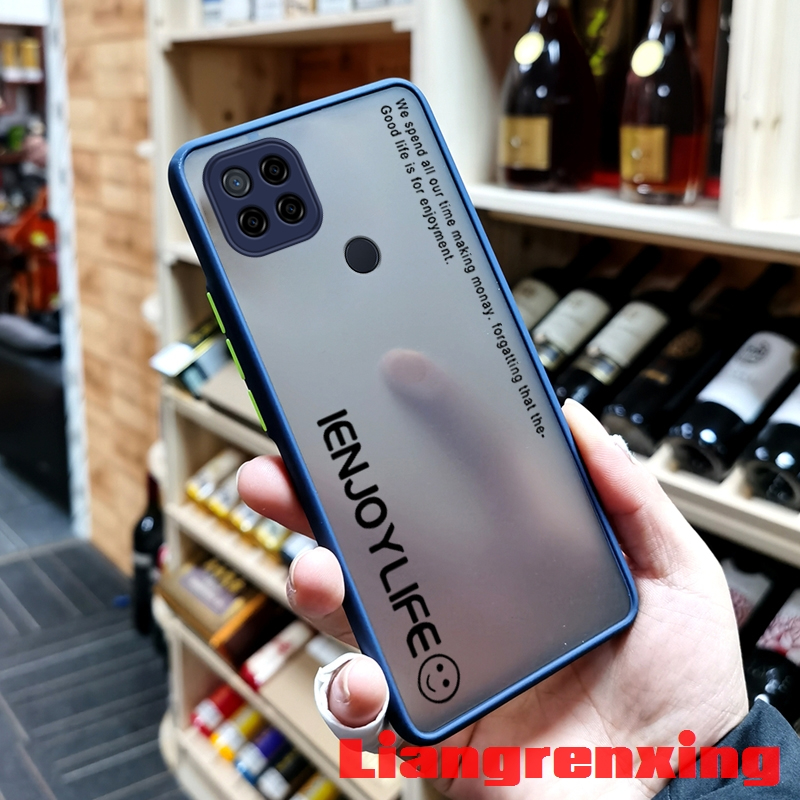 เคสโทรศัพท์มือถือแบบแข็ง ใส กันกระแทก สําหรับ REALME C12 REALME C25 REALME C25S FGZM01