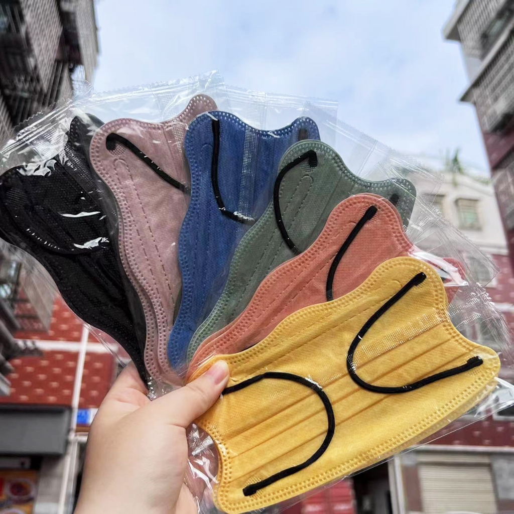 Morandi หน้ากากกันฝุ่น PM2.5 4 ชั้น 6 มม. 50 ชิ้น