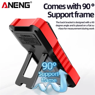 มัลติมิเตอร์แบบดิจิตอล ANENG SZ304 หนึ่งชุด, True RMS 2000 นับเครื่องทดสอบมือถือพร้อม NCV สําหรับการวัดไฟฟ้า