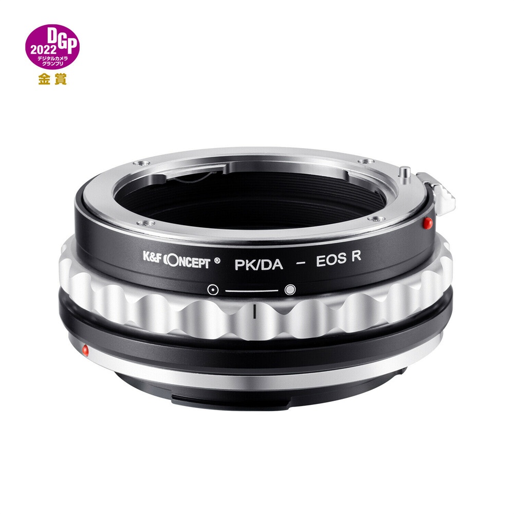 K&amp;f อะแดปเตอร์เลนส์ Pentax (PK/DA) เป็นกล้อง Canon EOS R RF RP R1 R3