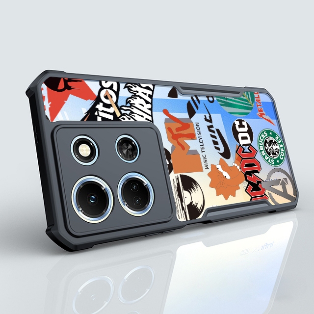 เคสโทรศัพท์มือถือแบบใส กันกระแทก สําหรับ Infinix Note 30 Pro 4G 5G 30i VIP 12 G96 12i 2022 2023 8 8i