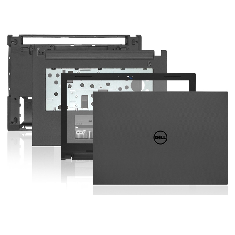 ใหม่ genunine สําหรับ Dell inspiron14 3441 3442, 3443 3449 รุ่น LCD ด้านหลังฝาครอบด้านข้าง/ B ด้านข้าง/ C ด้านข้าง Palmrest ฝาครอบ/ D ด้านข้างด้านล่างกรณี Shell แป้นพิมพ์