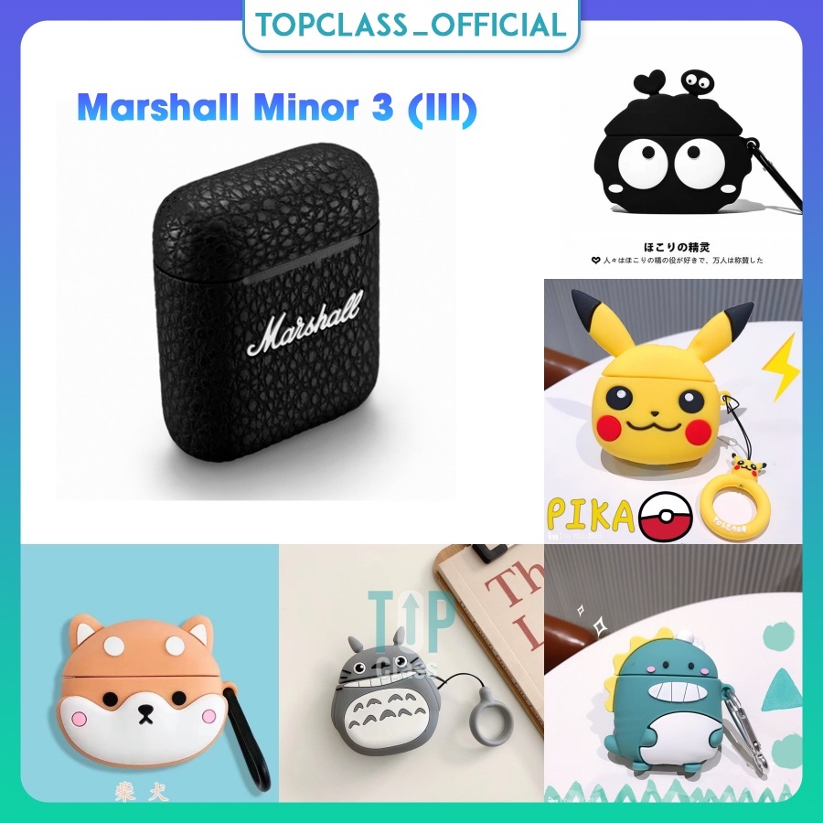 เคสป้องกันสำหรับหูฟังไร้สาย Marshall Minor 3 Minor III ลายการ์ตูนน่ารัก