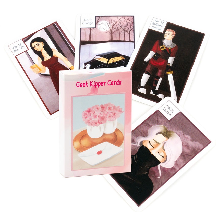 การ์ดเกม Geek Kipper Lenormand Oracle แบบแมนนวล