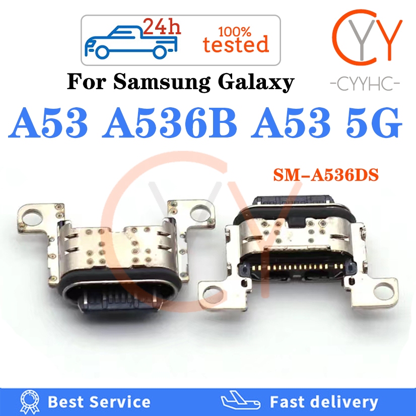 ซ็อกเก็ตแจ็คเชื่อมต่อพอร์ตชาร์จ USB สําหรับ Samsung Galaxy A53 A536B A53 5G SM-A536DS 5 ชิ้น 10 ชิ้น 20 ชิ้น