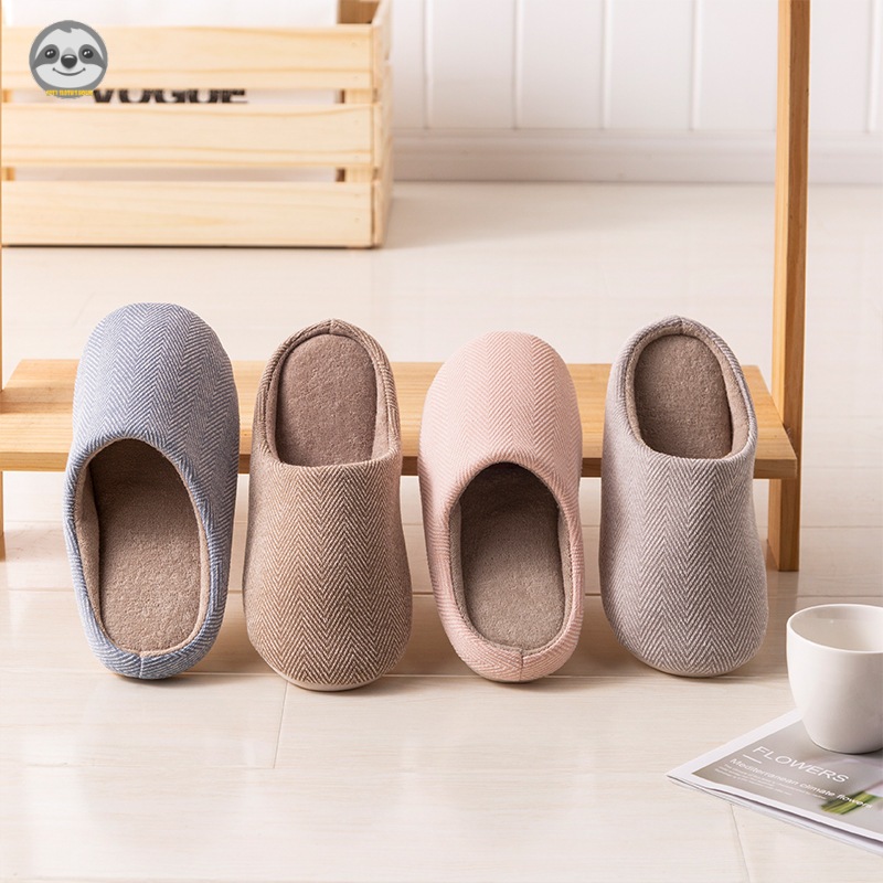 [พร้อมส่ง] รองเท้าแตะ ผ้าฟลีซ กันน้ํา เสียงเงียบ สไตล์ญี่ปุ่น สําหรับใส่ในบ้าน