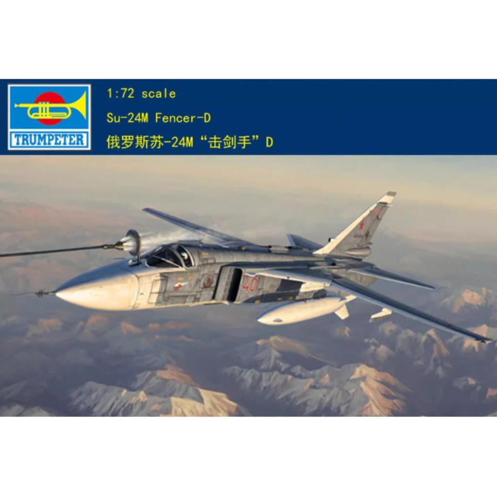 ทรัมเปเตอร์ 1/72 Sukhoi Su-24M Fencer-D #01673 ทรัมเปเตอร์ 1/72 Russia Su-24M "Swordsman" D 01673