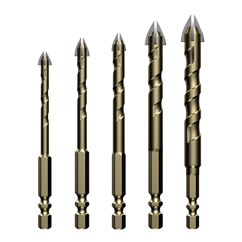 1pc 5mm-12mmดอกสว่านดอกเจาะแก้ว ดอกสว่านคาร์ไบด์ ดอกเจาะปูน เจาะกระเบื้อง