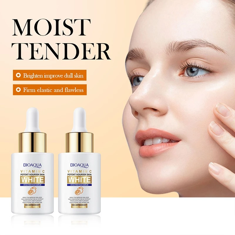 BIOAOUA เซรั่มวิตามินซีผสมสด บำรุงผิวใส ลดรอยดำ หน้าใสเร่งด่วน เอสเซ้นส์น้ำตบเพิ่มความชุ่มชื้น มี อย. thumbnail 8