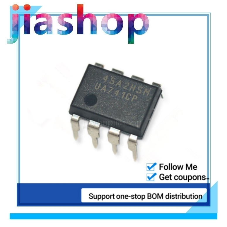 20 ชิ้น UA741 UA741CN UA741CP DIP-8 OP เครื่องขยายเสียงปฏิบัติการใหม่