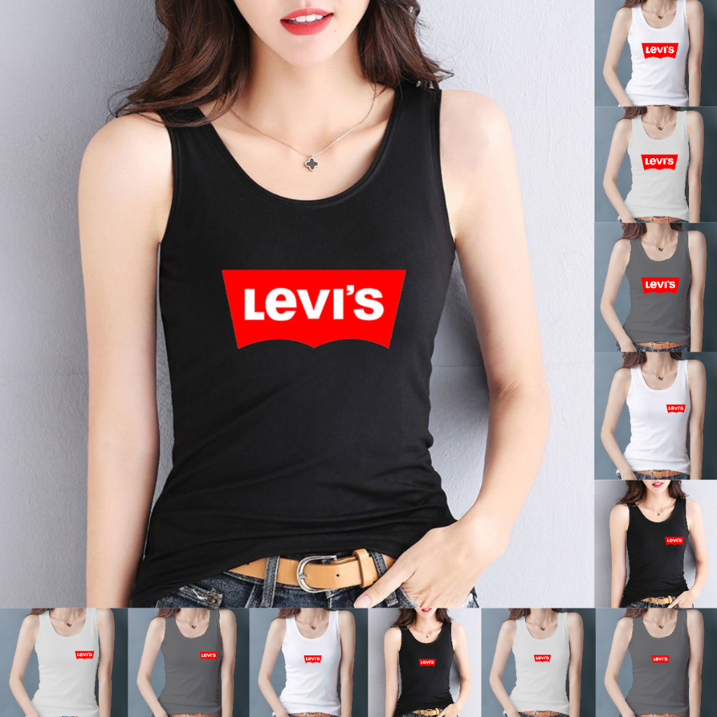 เสื้อกล้าม แขนกุด ทรงหลวม พลัสไซซ์ สีพื้น สําหรับผู้หญิง LW11