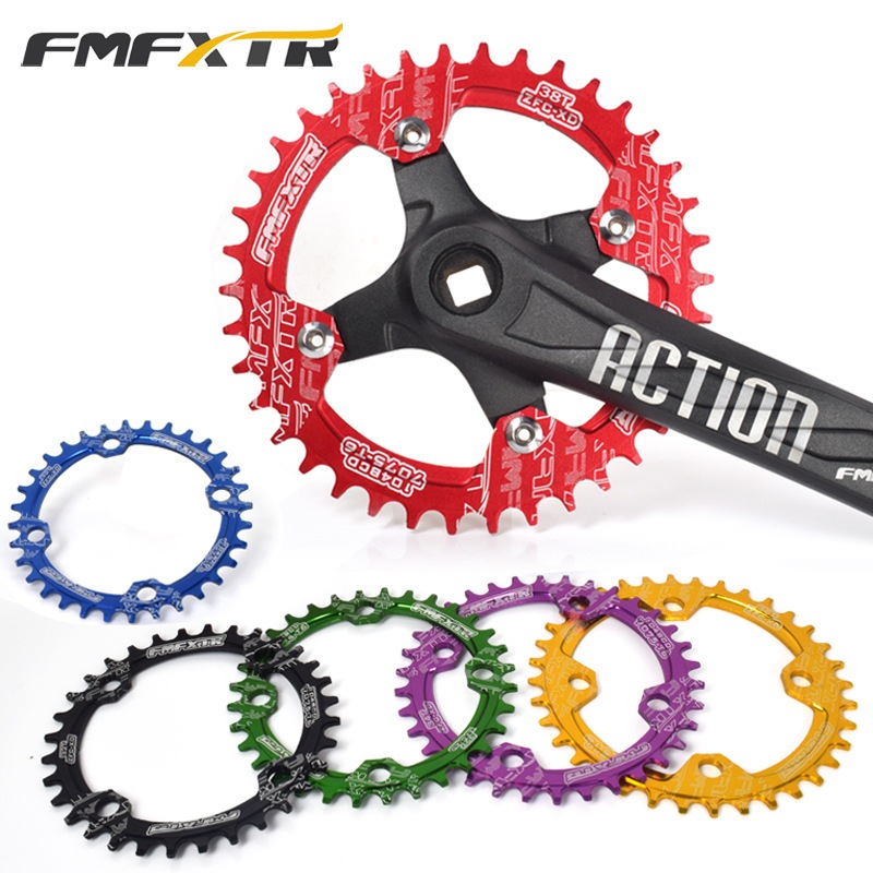 Fmfxtr 104 BCD จักรยาน Chainring Guard Road MTB Crankset Protector อลูมิเนียมจักรยาน Crank Protection 32/34/36/40/42T