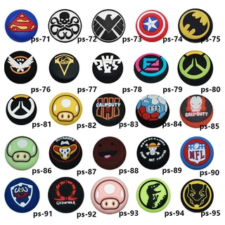ฝาครอบปุ่มกดจอยสติ๊ก จอยสติ๊ก แบบซิลิโคน กันลื่น สําหรับ PS5 PS4 Xbox one 360 NS PRO 2 ชิ้น