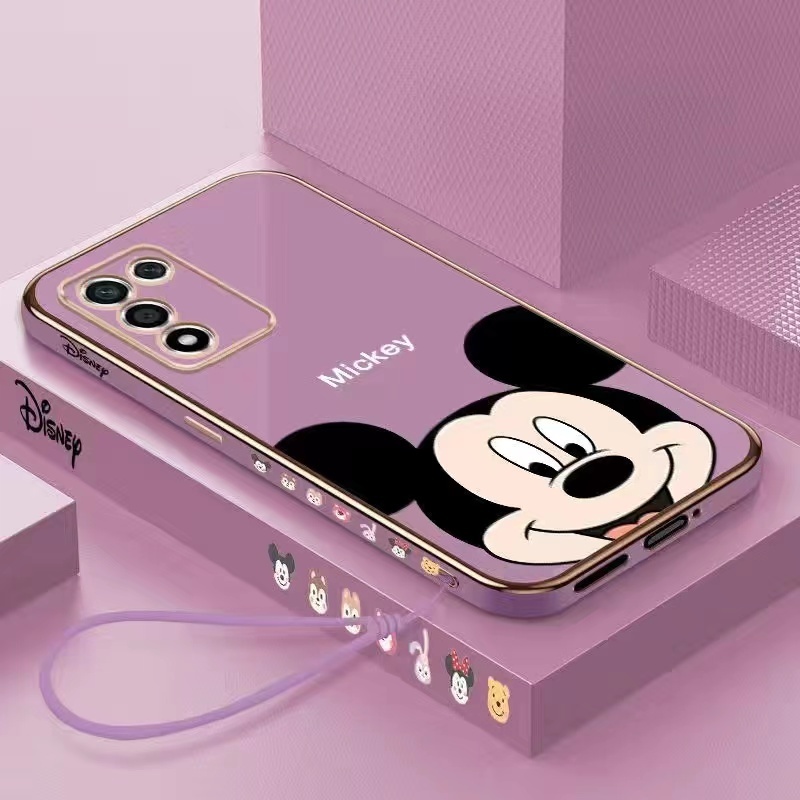 เคส Samsung A11 A05S A10S A12 A10 A13 4G A04S M12 A13 5G M11 M10 เคส พรีเมี่ยมอะนิเมะหัวโทรศัพท์กรณีด้วยเชือกแขวน