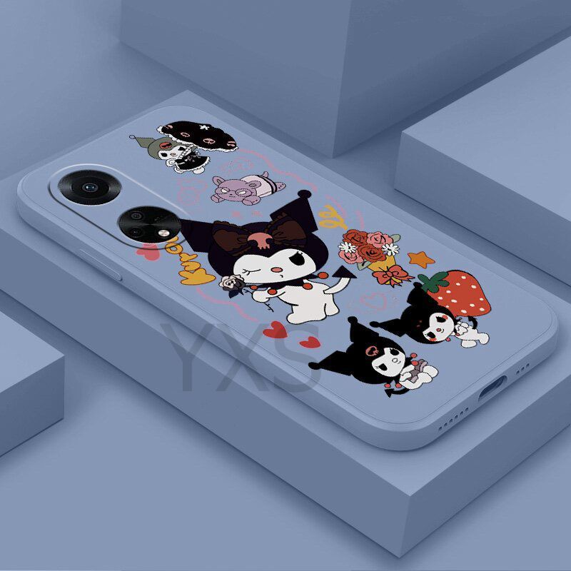 New เคส OPPO Reno 8T 4G Reno 10 Pro Plus Reno 10 5G Reno 10 Pro 5G R9 R9S R9 Plus R9S Plus เคส สตรอเบอร์รี่ Kulomi ซิลิโคนกรณีโทรศัพท์นุ่ม