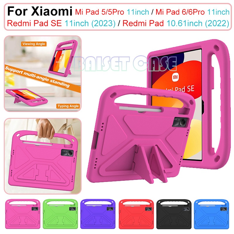 เคส Eva กันกระแทก ตั้งได้ สําหรับ Xiaomi Pad 5 11 นิ้ว Xiaomi Pad 6 6Pro Redmi Pad SE 11 นิ้ว 2023 R