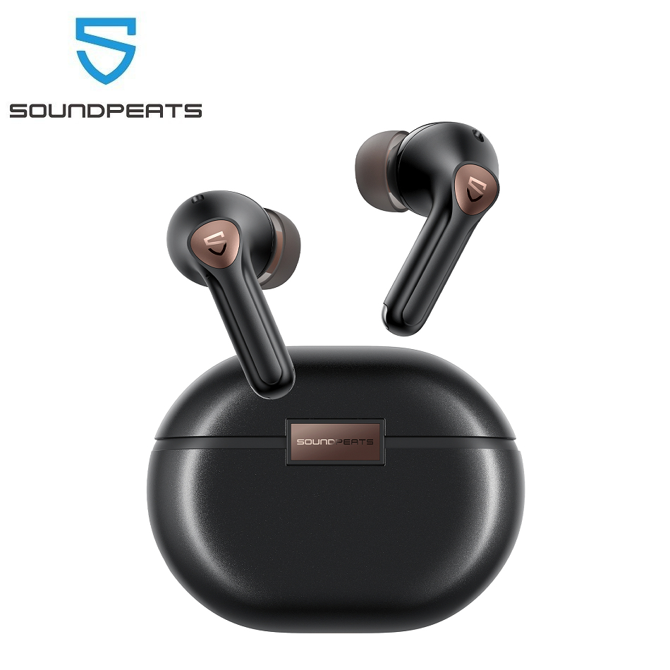 Soundpeats Air4 Pro หูฟังอินเอียร์ บลูทูธ 5.3 ANC ตัดเสียงรบกวน เชื่อมต่อ APTX อเนกประสงค์