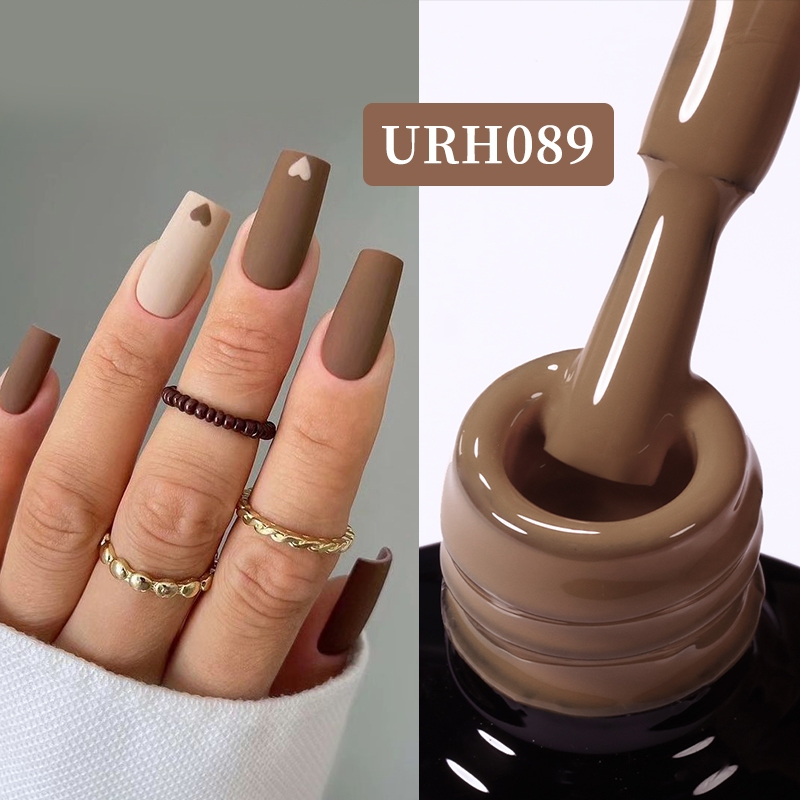 Ur SUGAR ยาทาเล็บเจลยูวี สีนู้ด ฤดูใบไม้ร่วง 7 มล.