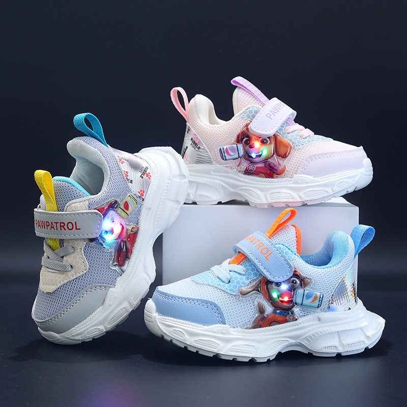 Paw PATROL รองเท้าผ้าใบ พร้อมไฟ