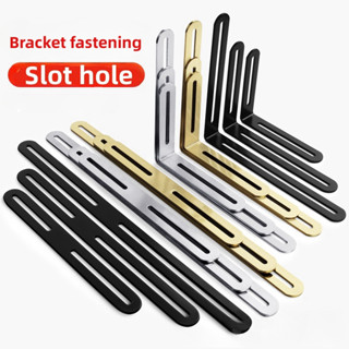 สแตนเลส สล็อตรูเชื่อมต่อวงเล็บมุมยึดยึดยึดยึดสําหรับเฟอร์นิเ…