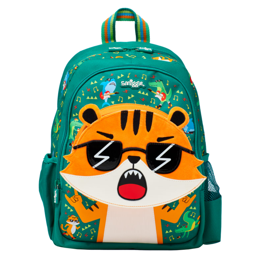 Smiggle tiger Lets Play Junior กระเป๋าเป้สะพายหลัง สําหรับเด็ก