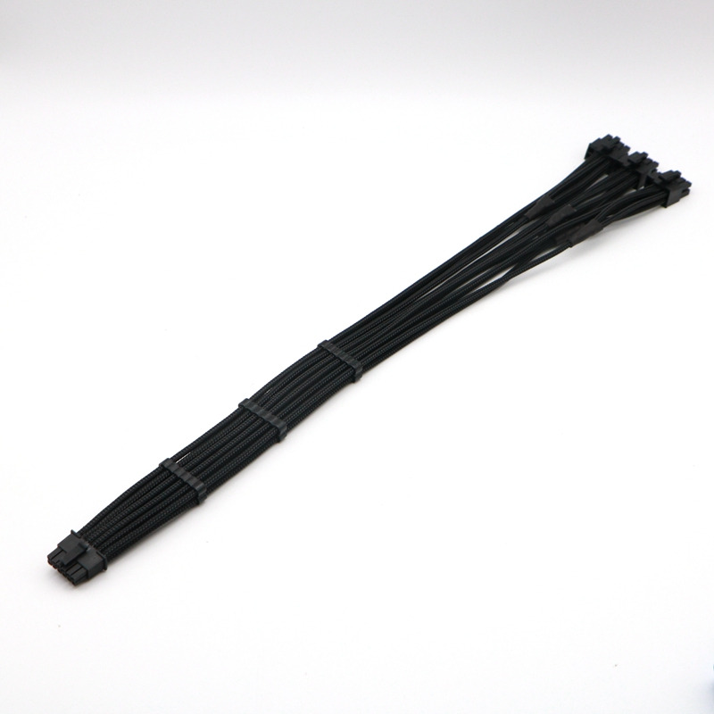 12VHPWR 12+4Pin ถึง 3 ชิ้น 8Pin 5.0 Series Modular Power Supply Cable สําหรับ Corsair Type 3, Type 4.