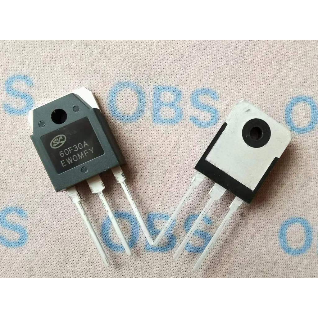 ((10 ชิ้น) 60F30A Quick Recovery Diode SFR60F30APN TO-3P