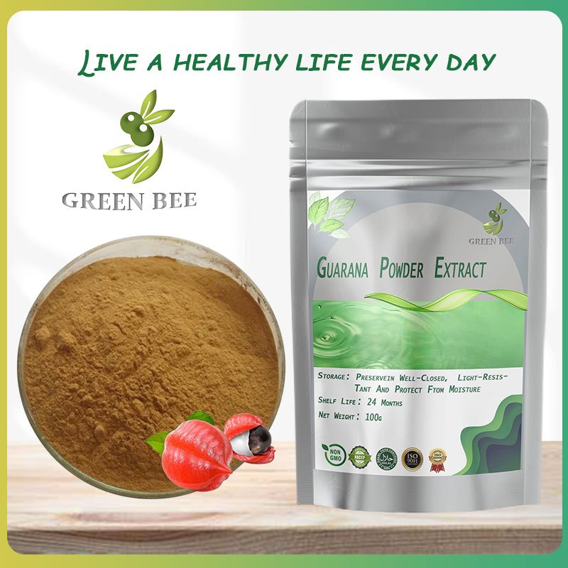 【100-1000g】ผงกัวราน่าสกัด สดชื่น สดชื่น สดชื่น ควบคุมความอยากอาหาร เติมพลังงาน กระชับสัดส่วน