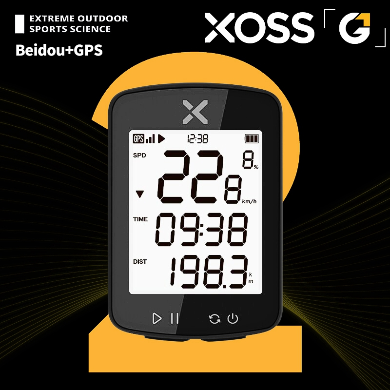 Xoss G2 G2 + Plus GPS จักรยานคอมพิวเตอร์ไร้สายขี่จักรยาน Speedometer จักรยานเสือหมอบ MTB IPX7 กันน้ํ