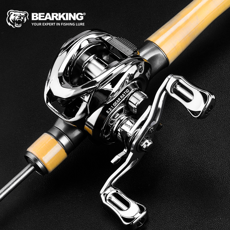 Bearking Wolverine Waterdrop Reel: รอกหมุน 198 กรัม น้ําหนักเบา อัตราส่วนความเร็วสูง เบรกแม่เหล็กคู่ และการแจ้งเตือนกันกระชาก