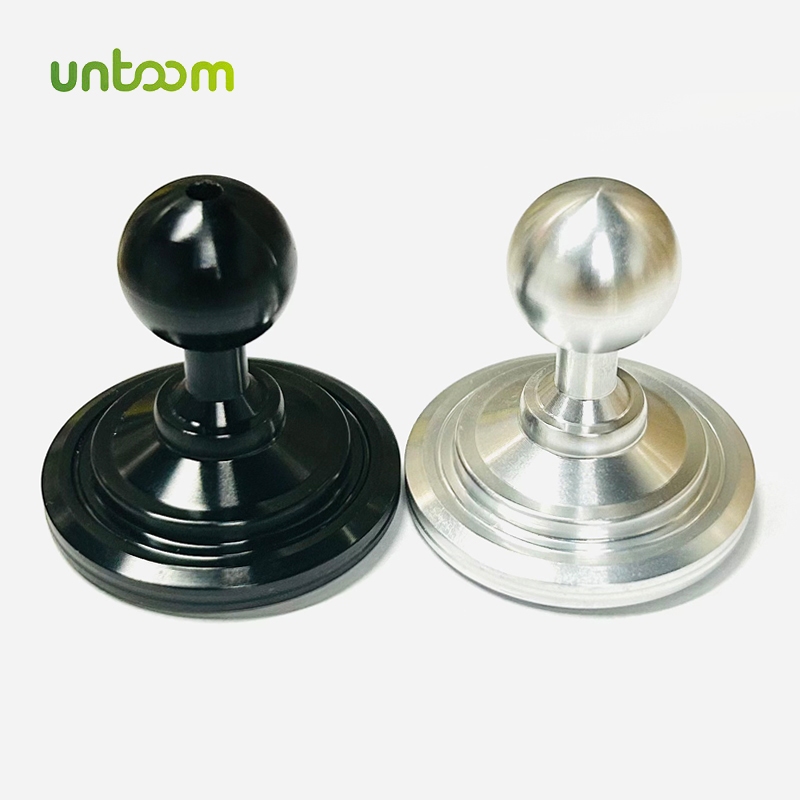 Untoom ฐานสติกเกอร์หัวบอล อลูมิเนียมอัลลอย 17 มม. อุปกรณ์เสริม สําหรับแดชบอร์ดรถยนต์ โทรศัพท์มือถือ