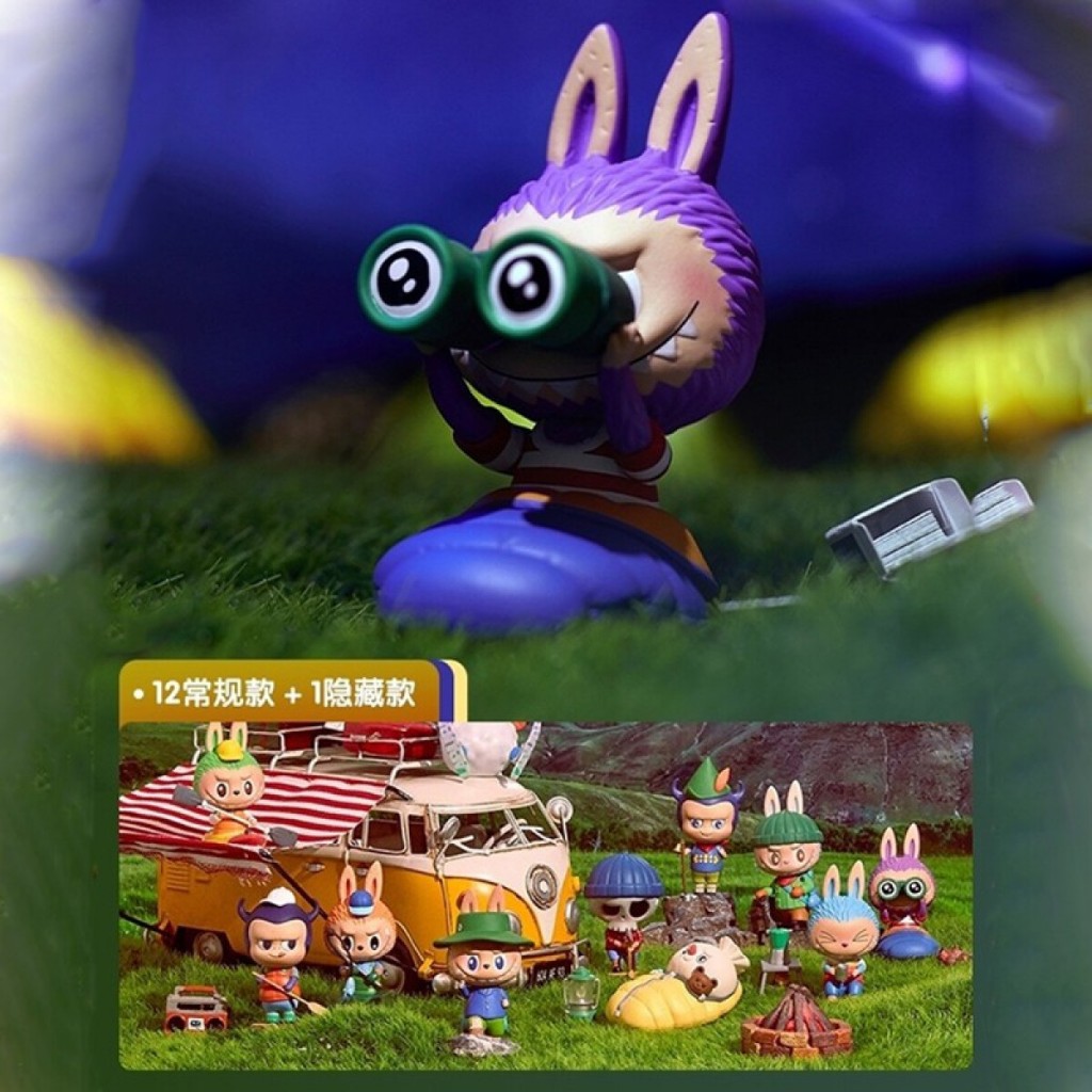 POPTOYmatePOPMARTLabbu The Monsters Camping Series ของเล่น