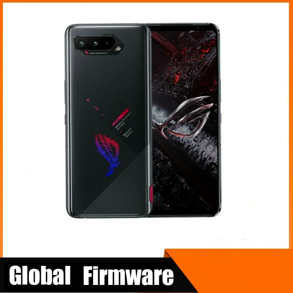 256GB 128GB Asus Rog 5S โทรศัพท์สําหรับเล่นเกม 98% โทรศัพท์มือถือมือสองต้นฉบับใหม่สมาร์ทโฟน 5G