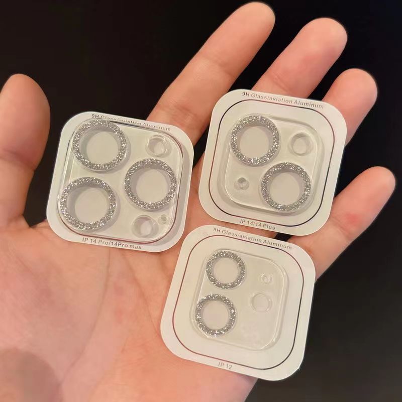 Transparente Flash Full Cover ตัวป้องกันเลนส์กล้อง na kompatible sa iPhone 16 17 Pro Max 15 14 11 12 13 Pro Max Plus mini 17air 9H กระจกนิรภัยกล้องเลนส์ป้องกัน