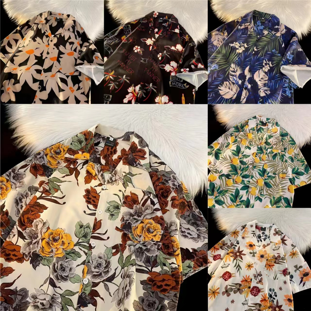 เสื้อเชิ้ตผู้ชาย เสื้อฮาวาย รุ่น 1320