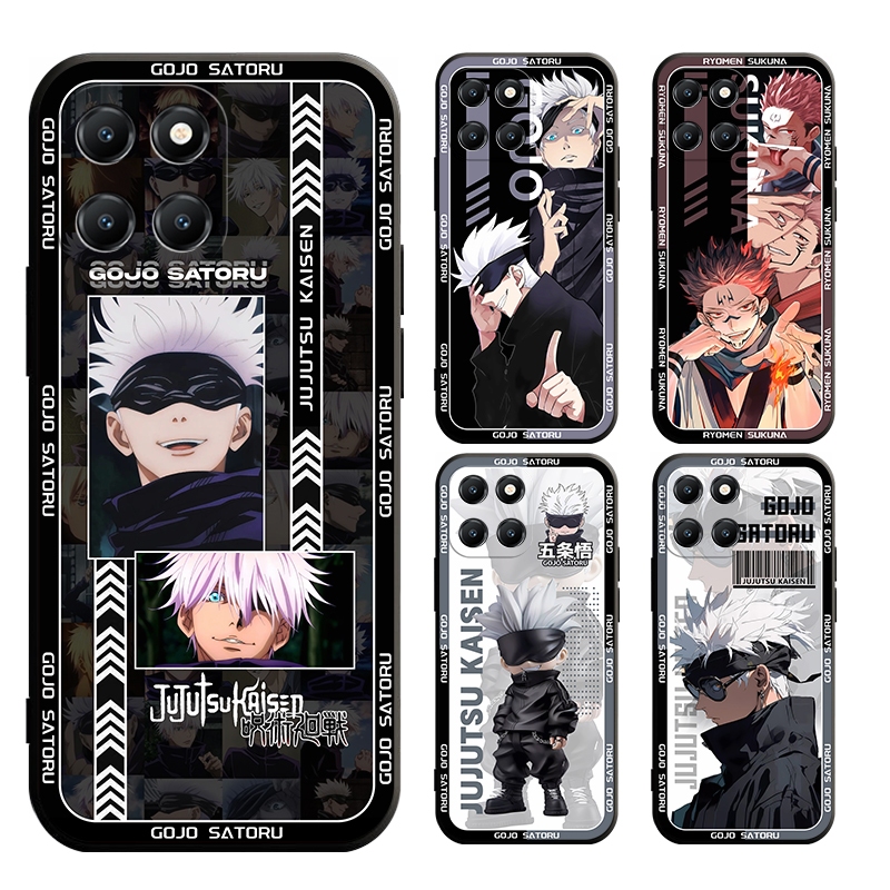 เคส Honor X7C X5B X8 X6B X8B X6A X8A X7A X5 4G 5G plus โทรศัพท์มือถือแบบนิ่ม ผิวด้าน ลาย Gojo Satoru Itadori Yuji สําหรับ