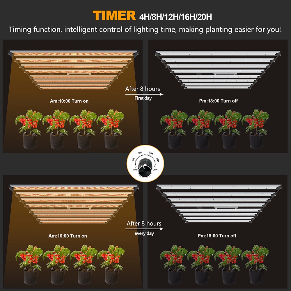 1000W ไฟปลูก SamsungLM301H EVO 650W LED Grow Light Bar UV IR เปิด/ปิด สำหรับดอกไม้ในร่มเต็นท์ Plant Growth Phyto โคมไฟ ราคา ถูกที่สุด ดีลบีเคเค แกลเลอรีภาพที่ 6