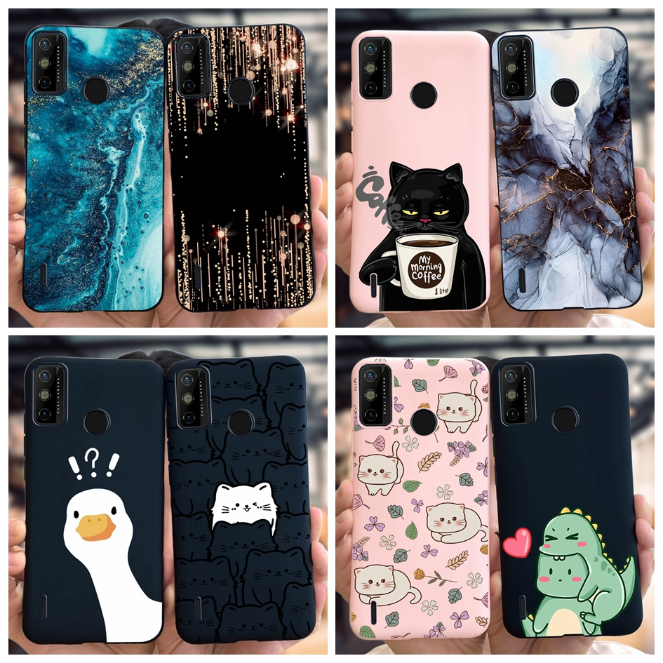เคสซิลิโคนนิ่ม ลายการ์ตูนยอดนิยม สําหรับ Tecno Spark 6 Go KE5j KE5k Tecno Spark Go 2020 Spark6Go