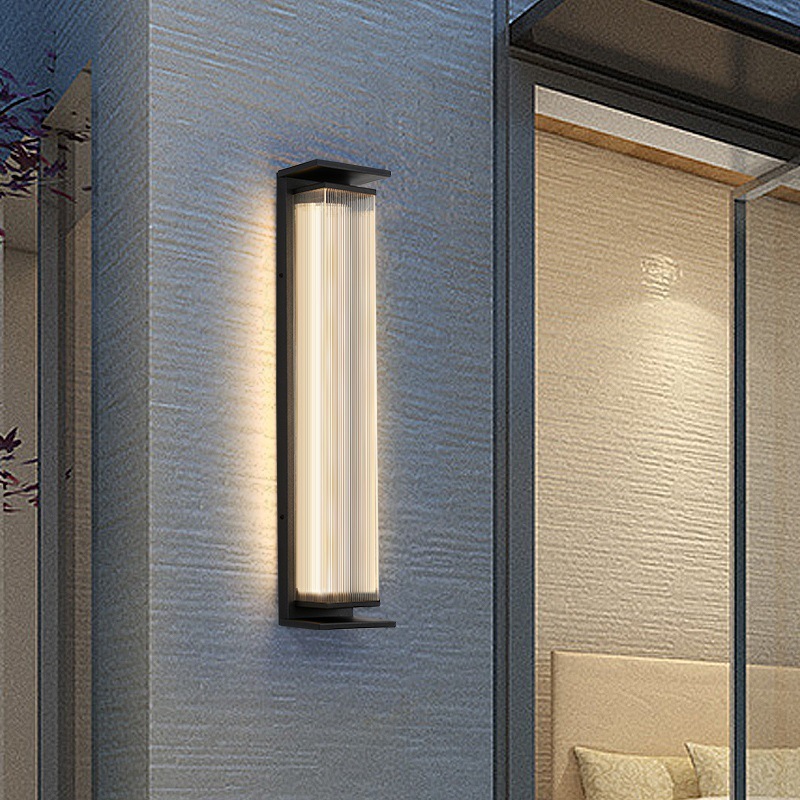 โคมไฟติดผนัง LED IP65 กันน้ํา สไตล์โมเดิร์น สําหรับตกแต่งผนังโรงแรม ลานบ้าน