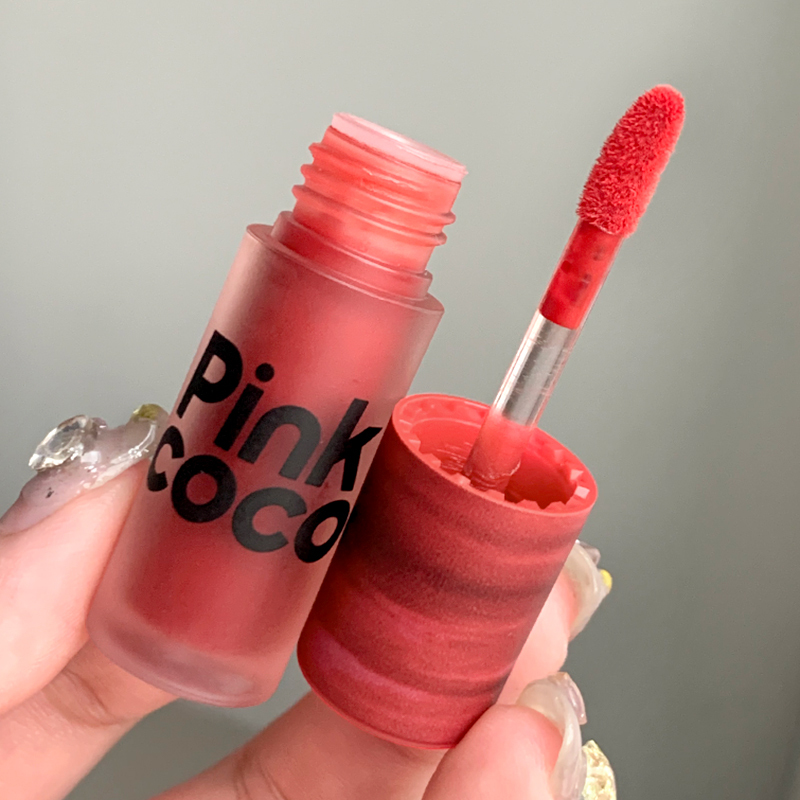 Pink COCO ลิปสติก เนื้อแมตต์ ติดทน แห้งเร็ว