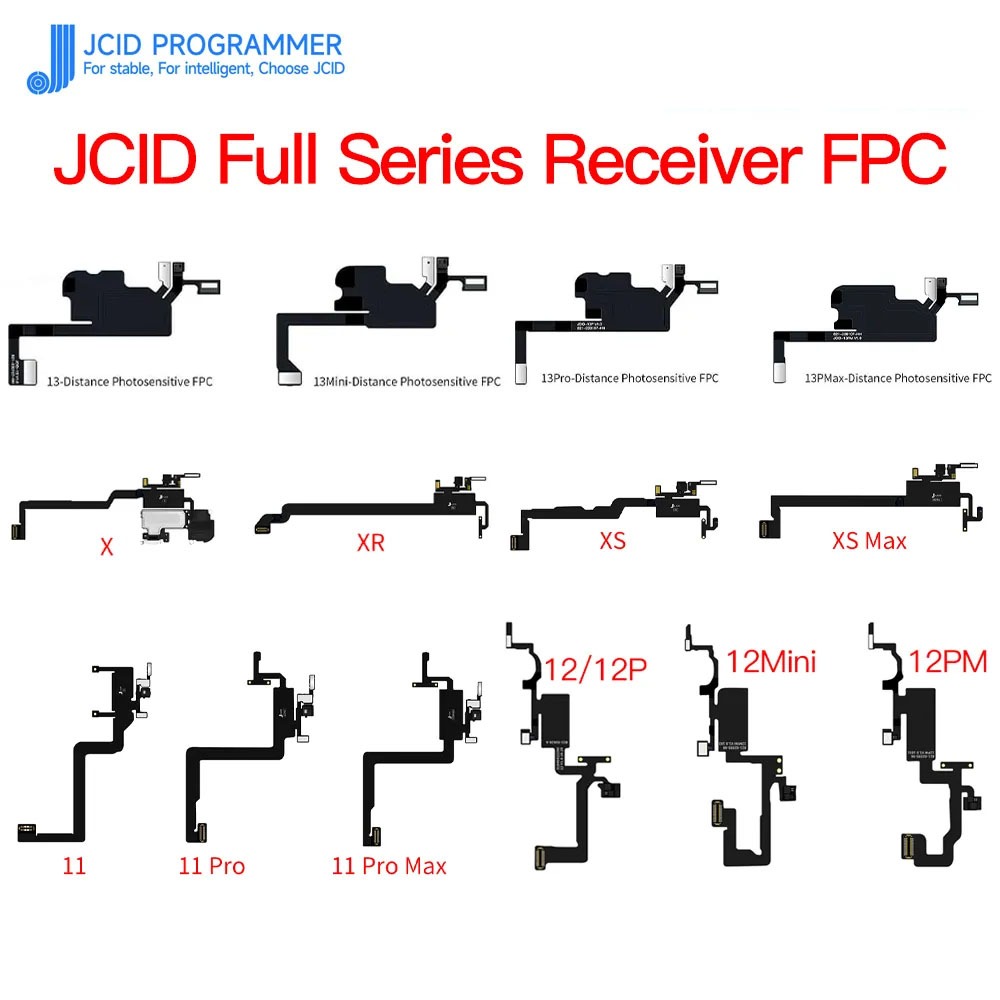 Jc JCID V1S อะแดปเตอร์รับสัญญาณ FPC สําหรับซ่อมแซมหูฟัง iPhone Face ID FPC